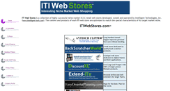 Desktop Screenshot of itiwebstores.com
